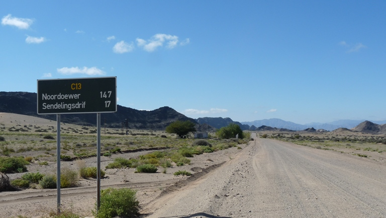 C13 nach Südafrika